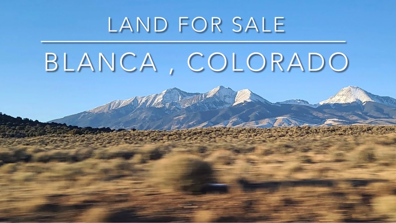 Land for sale Blanca , Colorado YouTube