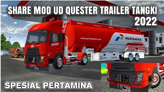 Share Mod Bussid Ud Quester Trailer Tangki Pertamina Bussid 3.7 By Kembar Concep