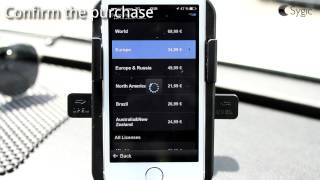 Video Guide - How to buy Sygic GPS Navigation on iOS screenshot 5