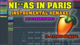 Jay Z & Kanye West - Ni**as In Paris - Instrumental Remake by A55I K3RZE (Bass Edition) 2023