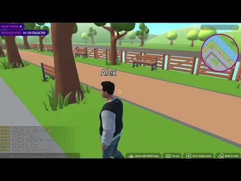 Metable Metaverse Closed beta game play - Treasury Hunting