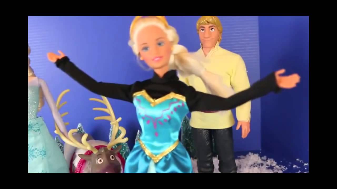 Frozen Musical Elsa, Anna, Kristoff & Barbie Understudy Parody Frozen