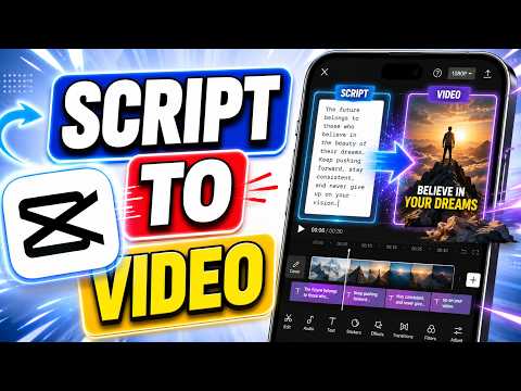 How to Use CapCut Script to Create Videos on Mobile
