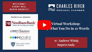 Virtual Workshop: Say What You Do in 10 Words