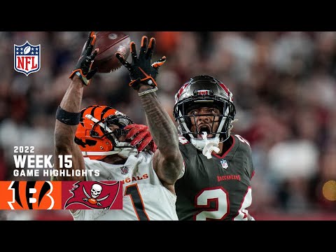 Cincinnati Bengals vs. Tampa Bay Buccaneers | 2022 Week 15 Game Highlights