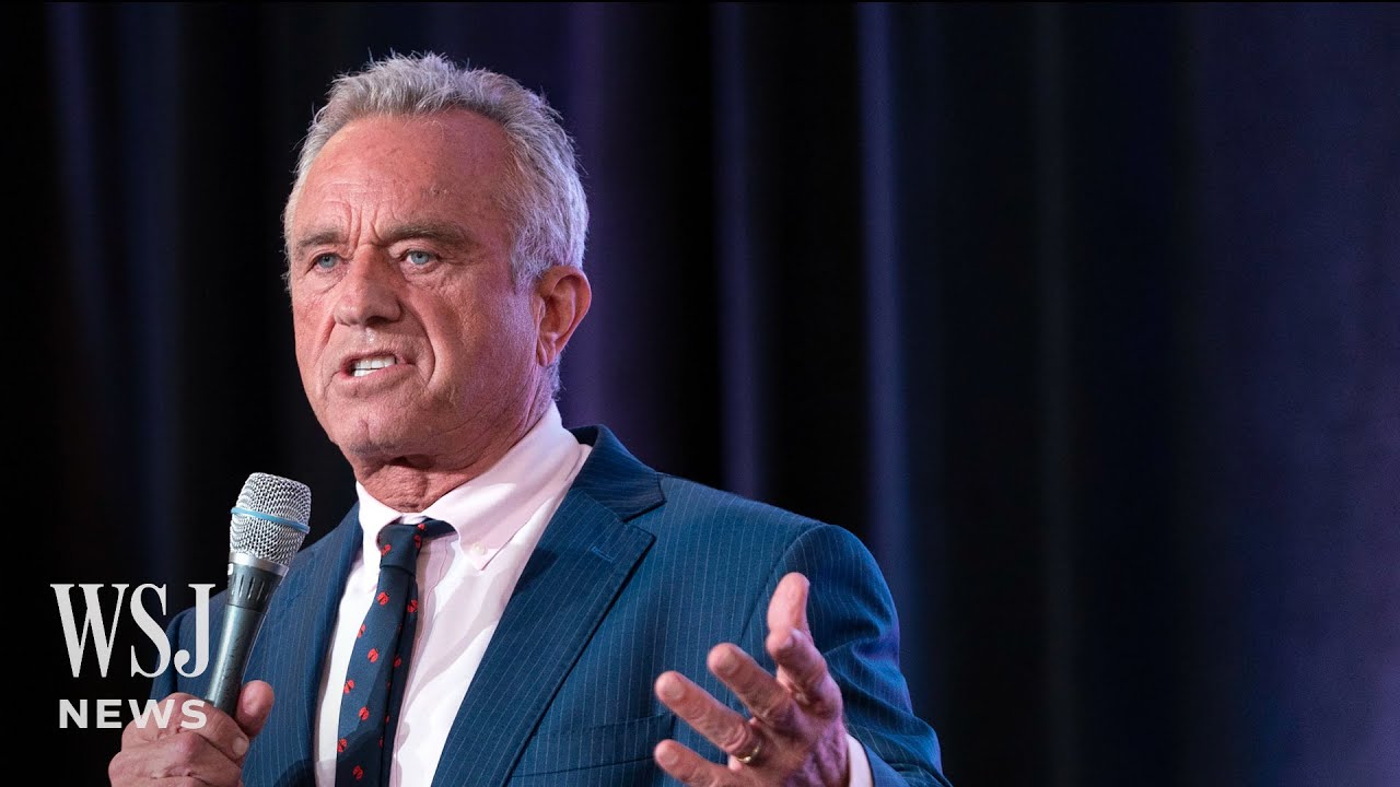 RFK Jr. Reacts to Biden Dropping Out of Presidential Race | WSJ News ...