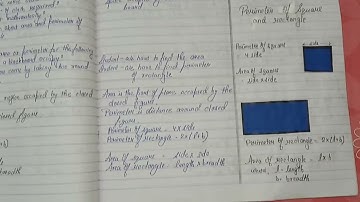 Area and Perimeter of Square and Rectangle lesson plan in 5E model#area#perimeter