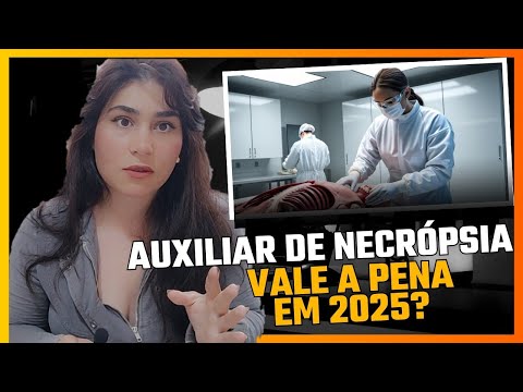 "Como ser AUXILIAR DE NECRÓPSIA? Requisitos, Curso e Mercado de Trabalho" TODAS AS RESPOSTAS NA MESA