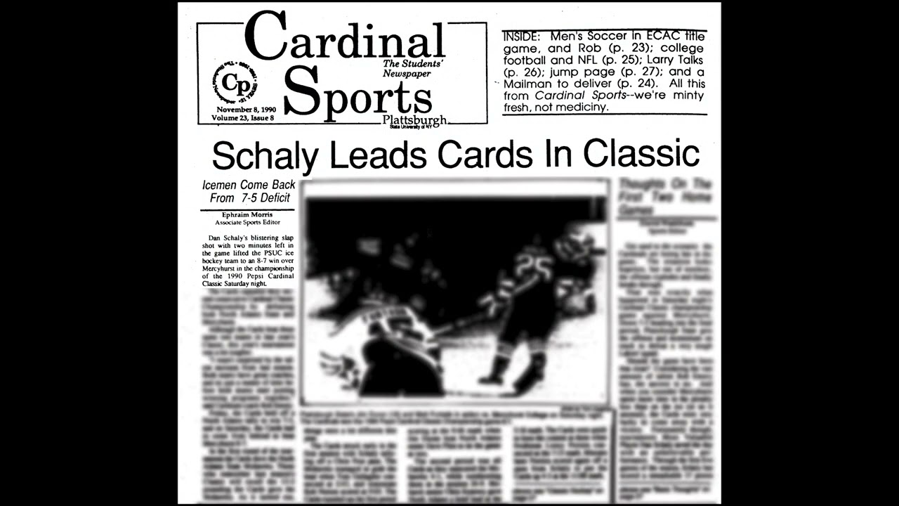 Dan Schaly '93 - Plattsburgh State Athletic Hall of Fame Class of 2025