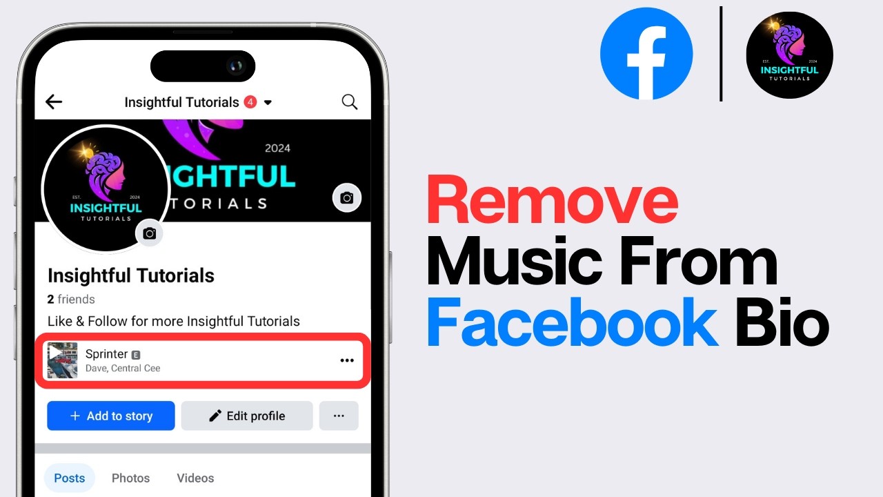 How To Remove Pinned Music From Facebook Bio (2024) | How To Unpin Music From Facebook Bio (2024)