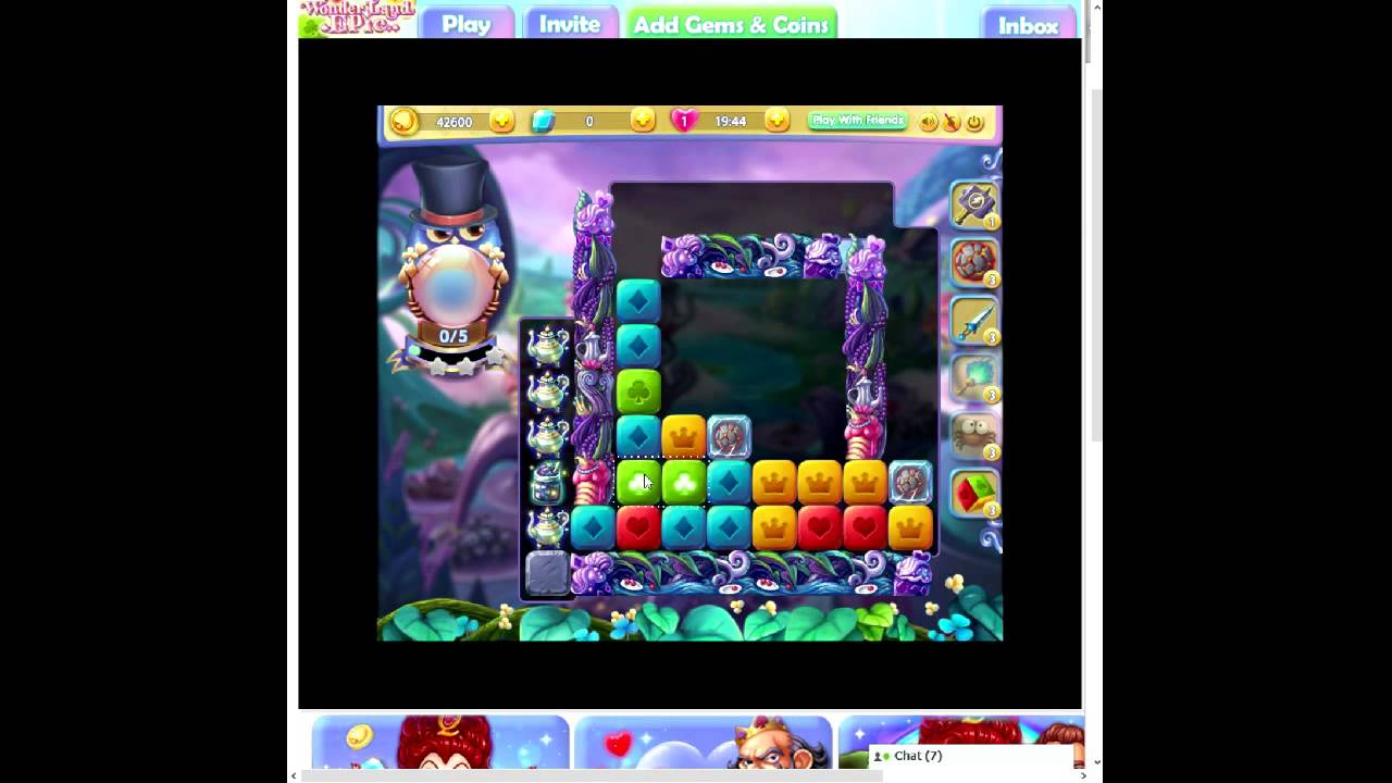 Wonderland Epic level 143 one hammer 😈