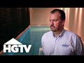 Moving Floor Underground Pool | HGTV