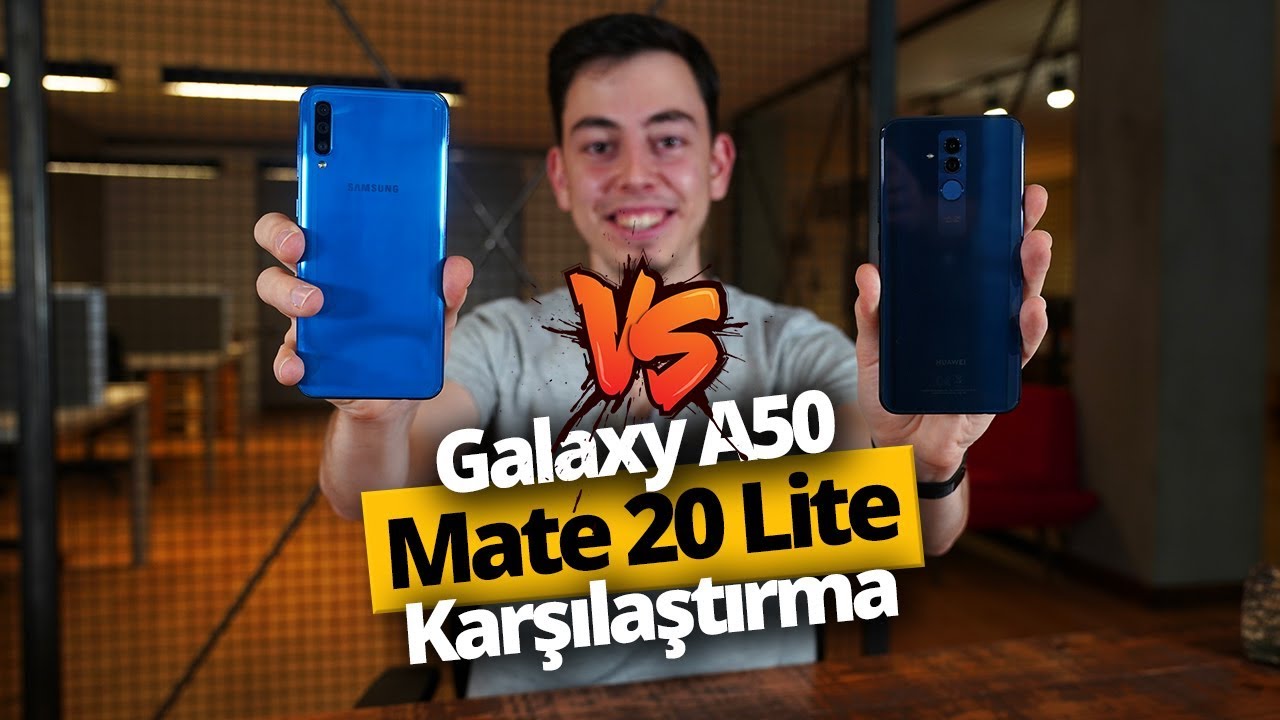 Galaxy A50 ve Mate 20 lite karşı karşıya! Orta segmentin kralı kim? -  YouTube