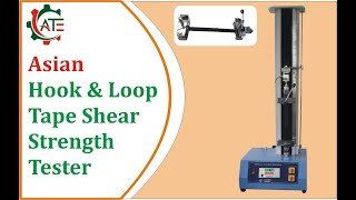 Hook & Loop Tape Shear Strength Tester | Shear Strength Test of Hook & Loop Velcro Tape