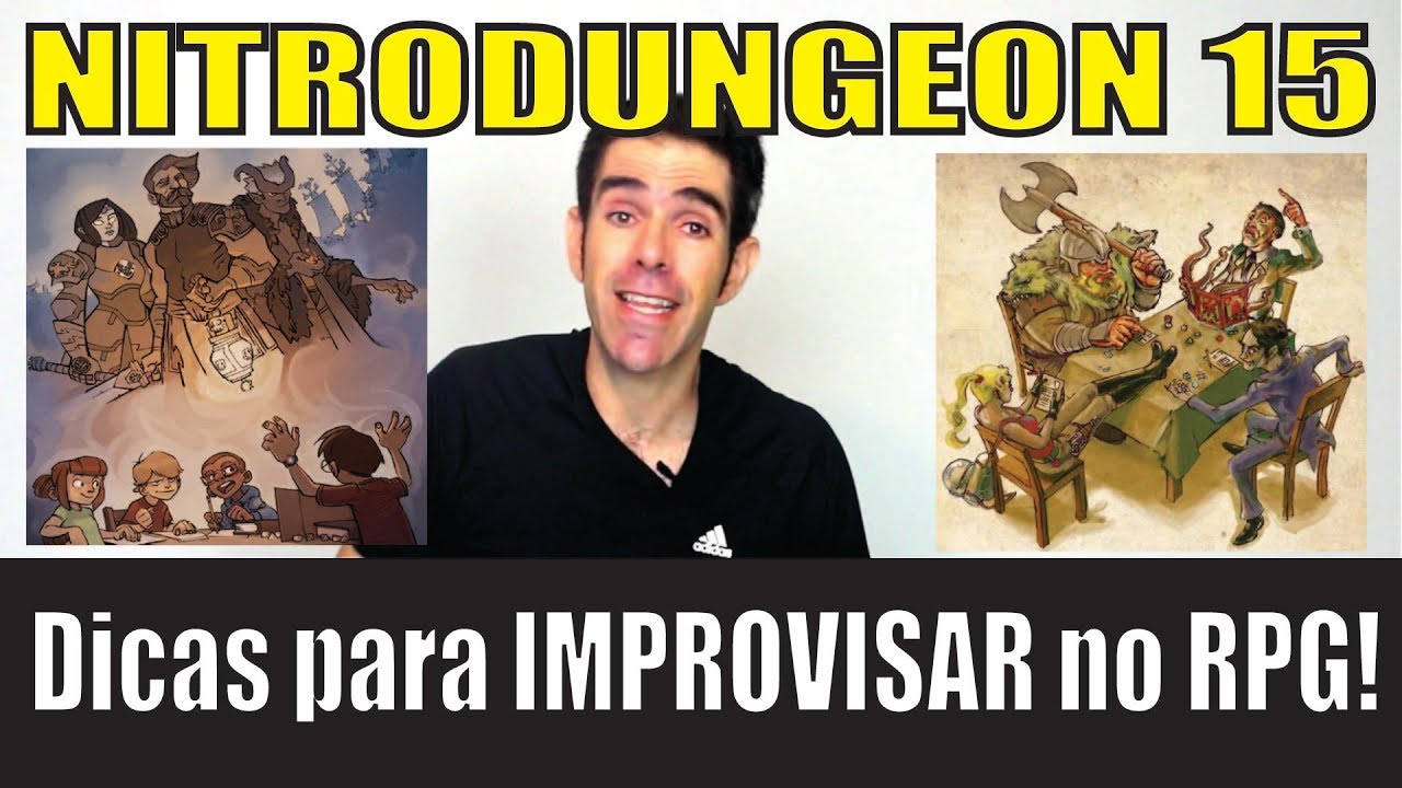 Dicas de RPG do Tio Nitro: Como introduzir novos cenários e jogos de RPG  para seus jogadores! – NITRODUNGEON – Newton Nitro RPG Blog Doidimais!