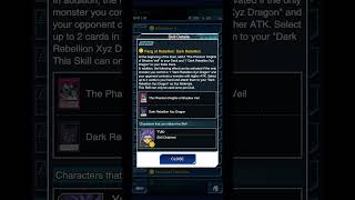 Rune Read’s Duel Links Speed Skills: “Fang of Rebellion: Dark Rebellion”