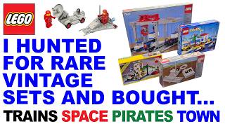 Hunting For Rare Vintage LEGO Sets and I Bought... Shopping at the Southampton Brick Festival