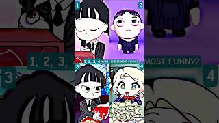"Who Will Win?" | "Funny Challenge Battle" #wednesday #prankvideo #animation #memes #viral #shorts