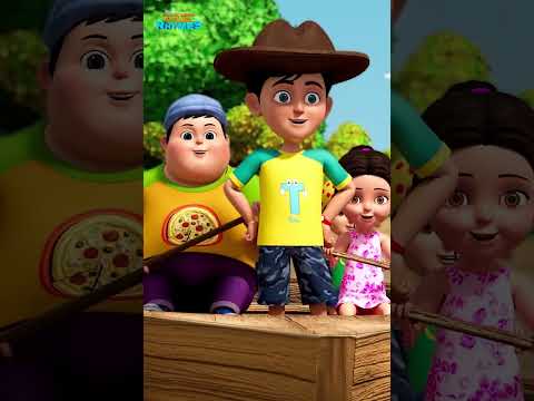Row Row Boat | Taarak Mehta Ka Ooltah Chashmah Hindi Rhymes | #nurseryrhymes #baalgeet #youtubeshort