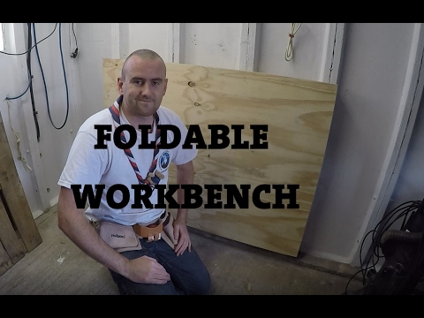 Foldable Workbench - YouTube