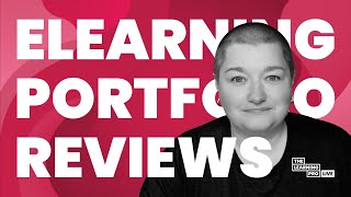eLearning Designer Portfolio Reviews with Cath Ellis