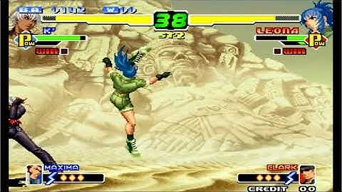 kof2000 A only pray level8 challenge K