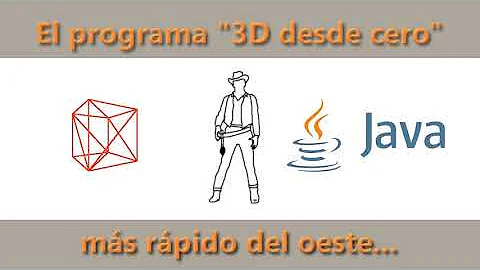 El programa "3D desde cero" ms rpido del oeste...