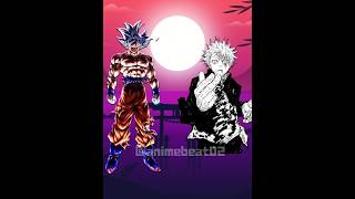 Goku 🆚 Gojo satoru. who wins 🏆💪 anime comparision 4k edit #anime #goku #gojo #ytshorts #animeedit