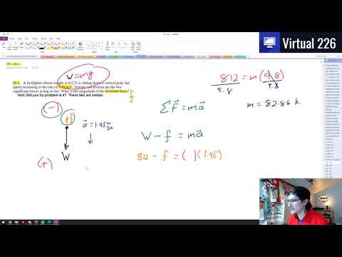 Physics Unit 6 (E2) - Forces Practice Problem 20.2