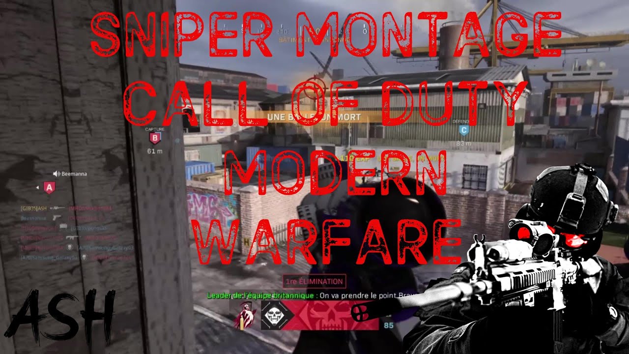 You and Me - SNIPER MONTAGE CALL OF DUTY MODERN WARFARE - YouTube