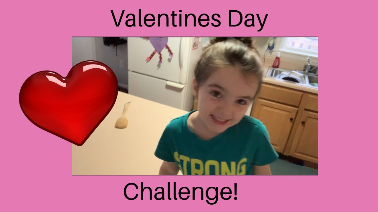 Valentines Day Challenge! Pin the heart on Cupid’s bow. Catch the cookie. Bowling and relay race!