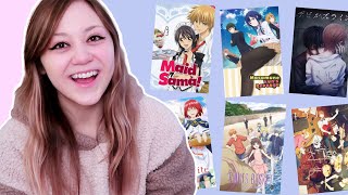 I Watched 12 Anime Series in 1 Month so lets talk about them | Anime Review
I went on an anime binge this month and managed to watch 12 series, so lets review them all! Anime series included in this video: Maid Sama, A Lull in the Sea (Nagi no Asukara), Fruits Basket, Masamune-kuns Revenge, Say I Love You, Monthly Girls Nozaki-kun, Blue Spring Ride (Ao Haru Ride), Aggretsuko, Given, Snow White with the Red Hair, Devils Line, and Wolf Girl and Black Prince.
#Anime #AnimeReview
Music:
Epidemic Sound - Away From Home - A P O L L O feat. Homebody
| SOCIAL MEDIAS |
TWITTER: https://twitter.com/laurenjanefilms
INSTAGRAM: https://www.instagram.com/laurenjaneyoutube/ I Watched 12 Anime Series in 1 Month so lets talk about them | Anime Review