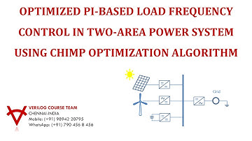 OPTIMIZED PI-BASED LOAD FREQUENCY CONTROL IN TWO-AREA POWER SYSTEM-CHIMP OPTIMIZATION ALGORITHM