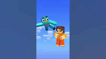 Going Skydiving In Minecraft 