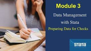 These 4 activities allow you prepare data for checks in #Stata