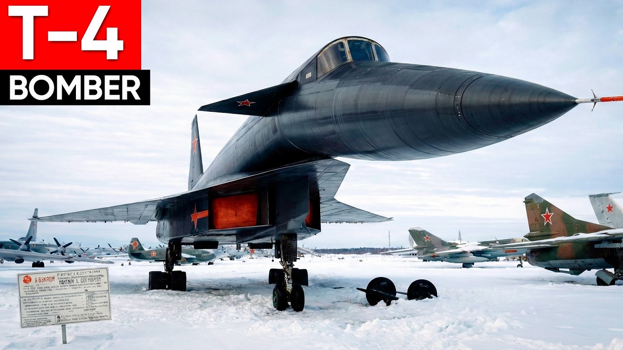 Russia’s BLIND Monster — Why the Sukhoi T-4 Bomber Had No Windows