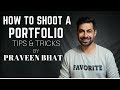 How To Shoot A Portfolio | Tips & Tricks for Modelling Portfolio | Fashion Photographer Praveen Bhat