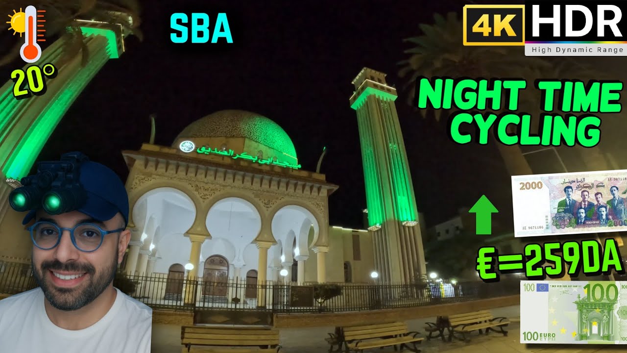 Rouler dans le silence : une nuit fraîche à Bel Abbès 20° TAUX 1€=⬆️259DA #385 #dz