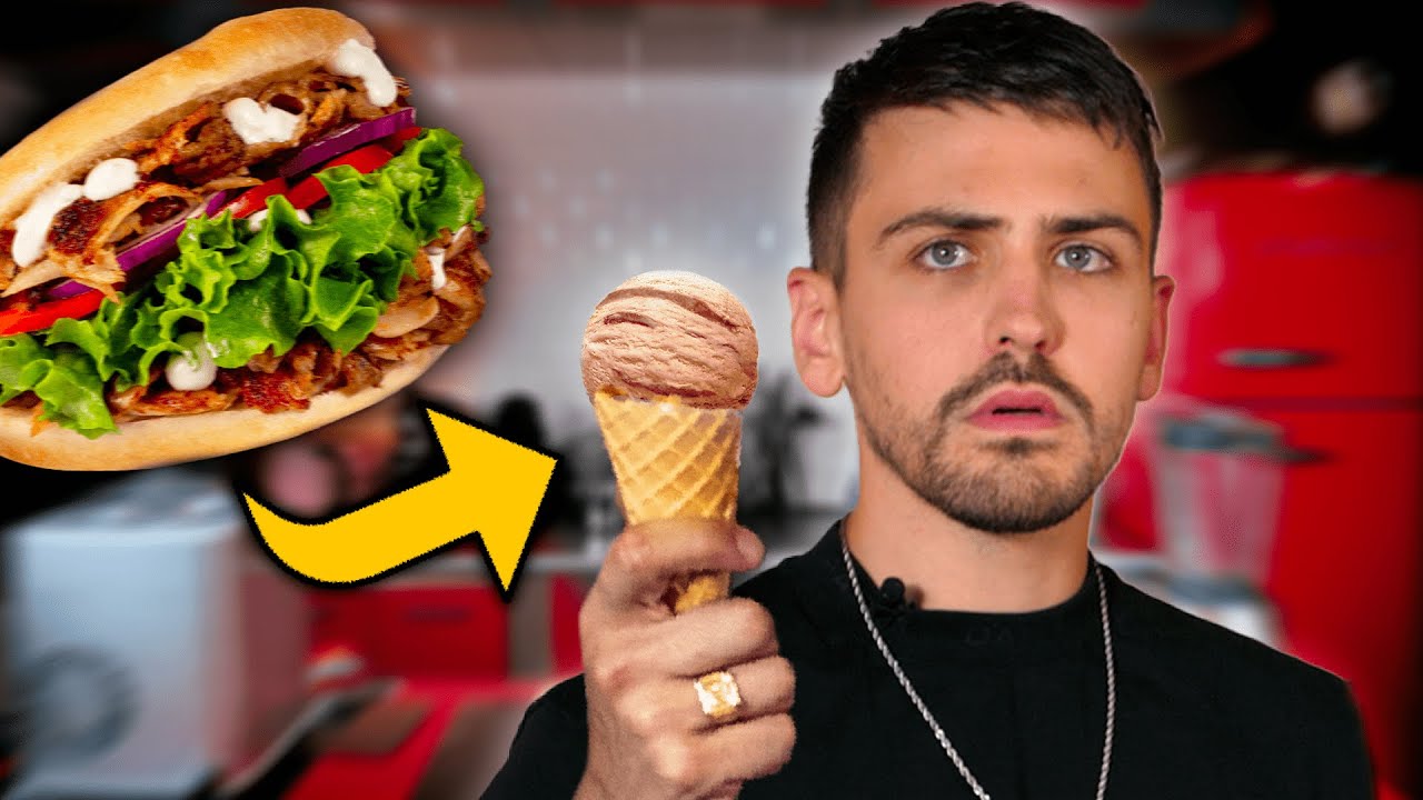 JE TENTE DES GLACES INSOLITES (Genre Kebab)