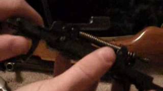 Installation of TAPCO extended mag release on SKS