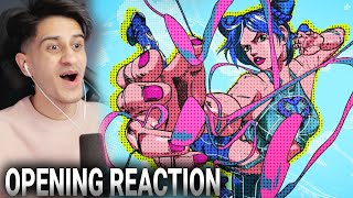 JoJo’s Bizarre Adventure Part 6 Opening REACTION | STONE OCEAN