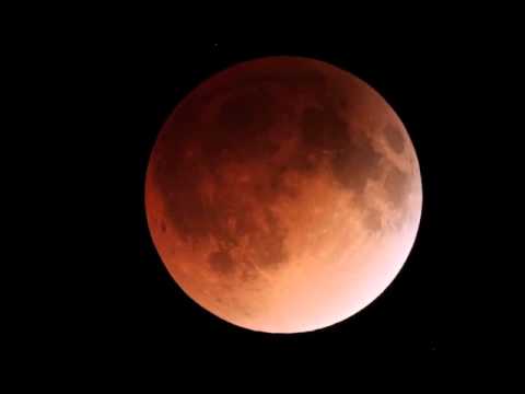 Time lapse of the Total Lunar Eclipse   McDonald Observatory [No Sound]