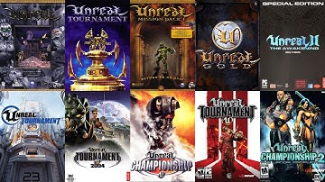 The Evolution Of Unreal Games (1998 - 2023)