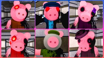 Piggy(Distorted) Raid By AlexPiggyDev All Jumpscares.