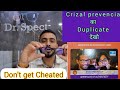 Original vs duplicate crizal prevencia  cheating with prevencia  identify original crizal