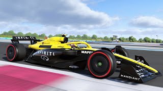 WHAT IF RENAULT RETURNED TO F1? (an F1 22 Fantasy Livery)