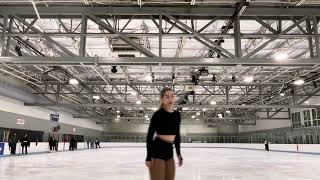 Change Direction Spread Eagle-Double Salchow | Figure Skating