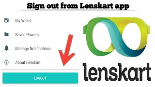 How to Logout from Lenskart account | Sign Out from Lenskart app | Techno Logic screenshot 2
