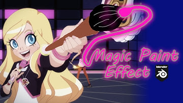 Blender Tutorial - Recreate Magic Effect with Dynamic Paint