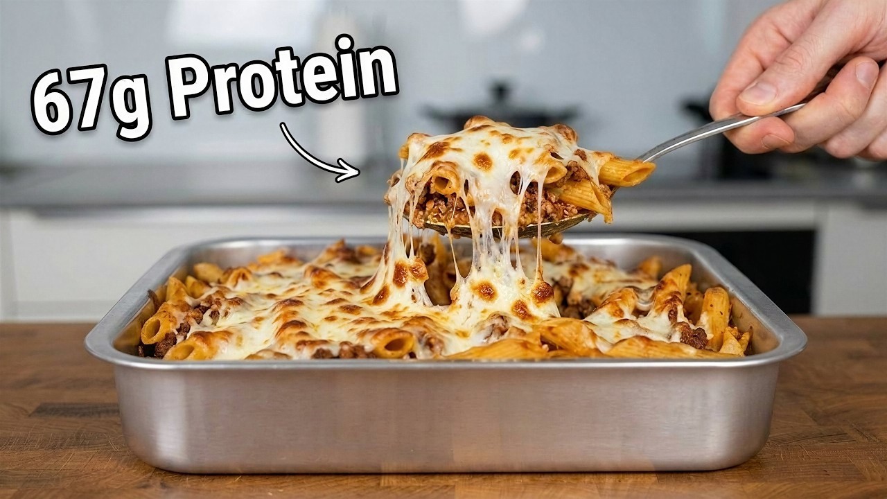 Diese überbackene Pasta hat mir geholfen 23Kg abzunehmen